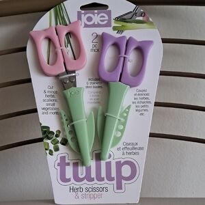 New!Joie Herb Scissors & Stripper Set - Pink & Lavender